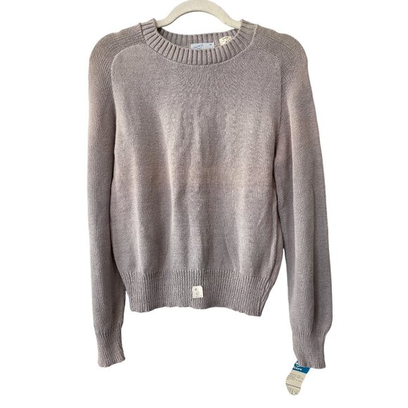 Vintage 80s Wrangler Sweater Size Medium Crewneck Knitwear Gray Deadstock NEW - Picture 1 of 8